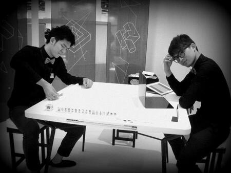 譚宇辰(左)與柯智騰2012年的作品獲紅點大獎
