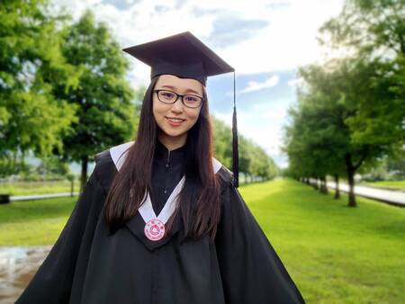 丁柏茹提早完成學業圖片