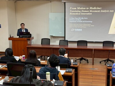 美國普渡大學周立善博士為機械系校友圖片