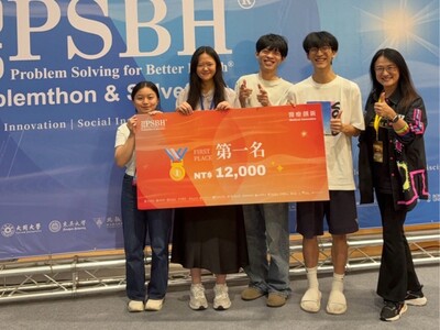 國際問題解決松，團隊獲第一名圖片