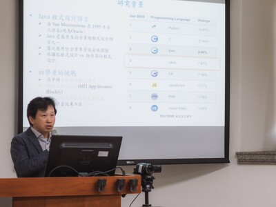 胡志堅老師專長人工智慧、情境感知與服務圖片