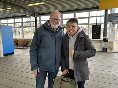 與荷蘭友人相聚圖片